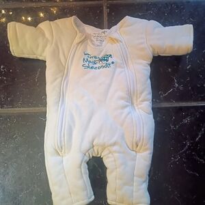 Magic Sleepsuit Cream Baby Bodysuit